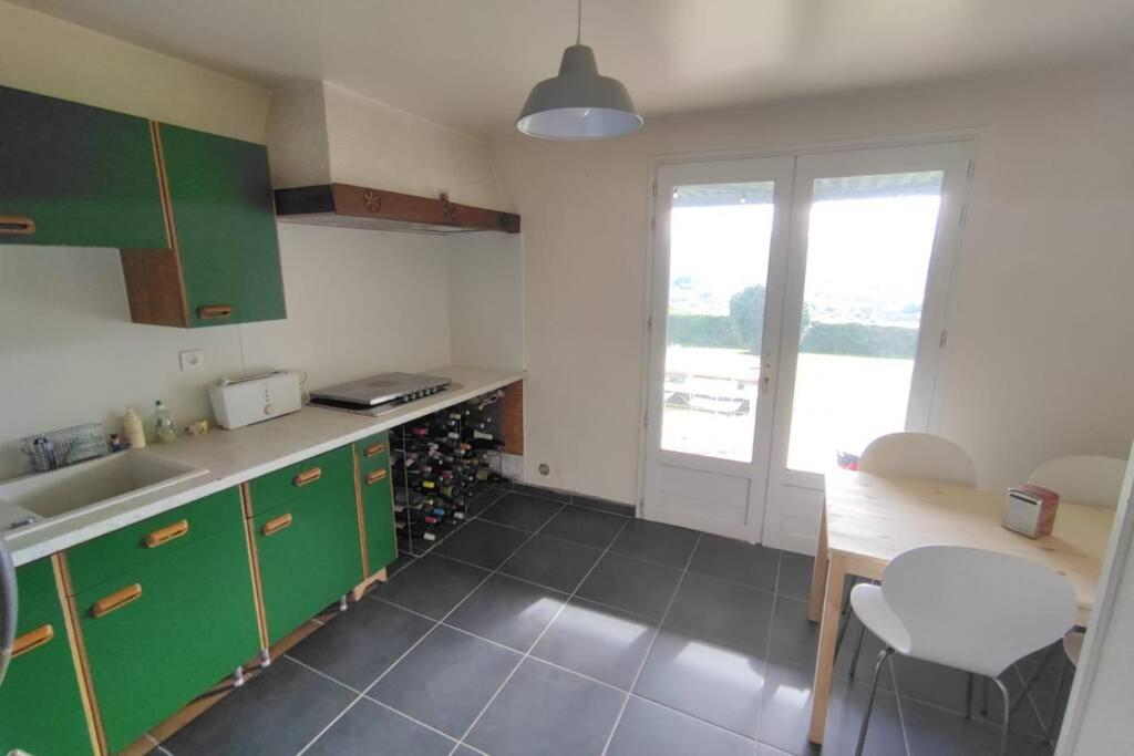 Appartement Au Calme Avec Vue Et Piscine Au Coeur Du Pays Basque Mauléon-Licharre Eksteriør bilde